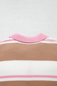 Coretta Striped Sweater Curvy