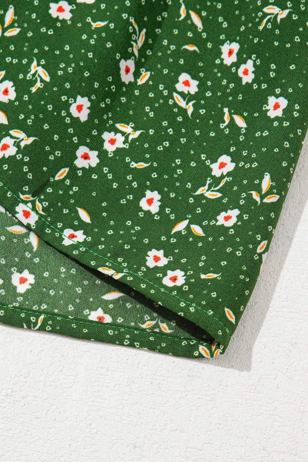 Rowena Green Floral Dress