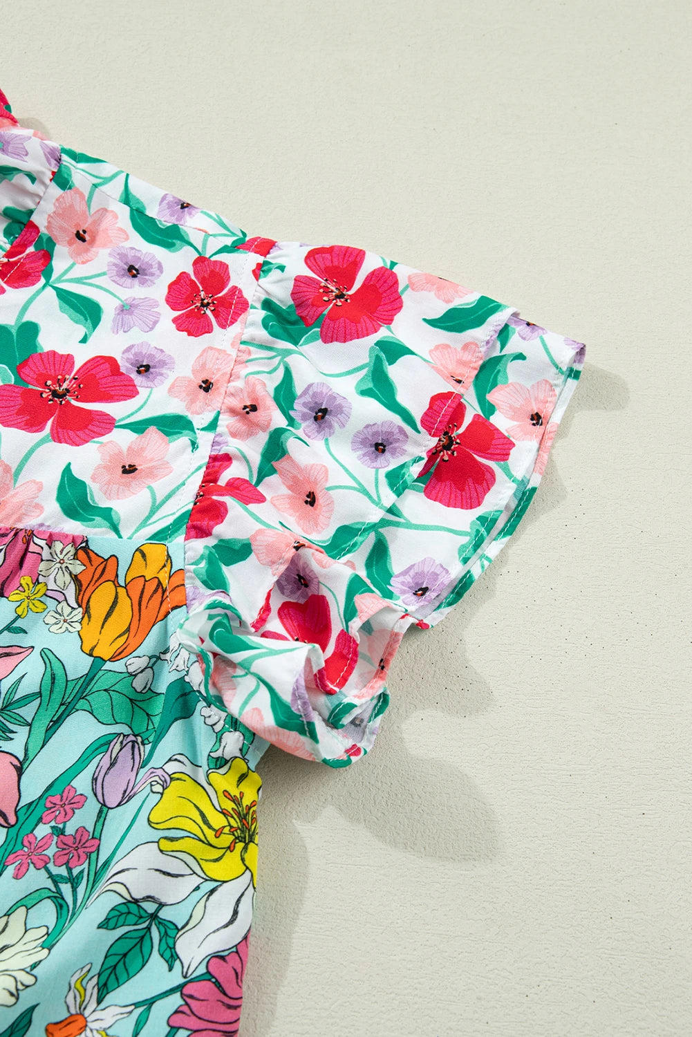 Rue Ruffled Sleeve Blouse