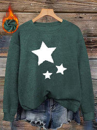 Tri-Star Sweater in Curvy