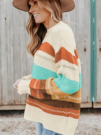 Natalie Striped Sweater