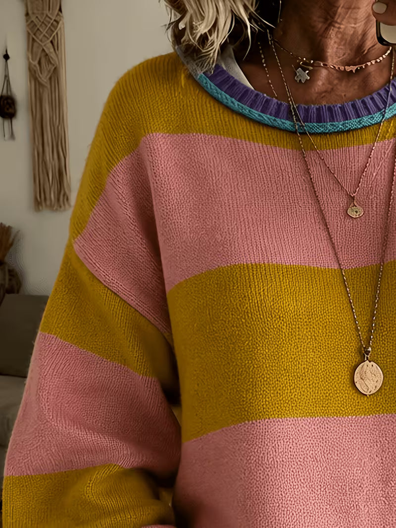 Adalee Striped Sweater