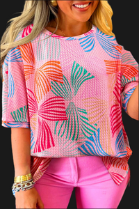 Dean Pink Bow Top