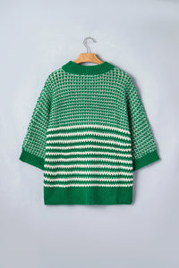 Clementine Striped Sweater