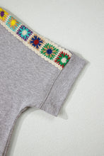 Mavie Crochet Detail Tee