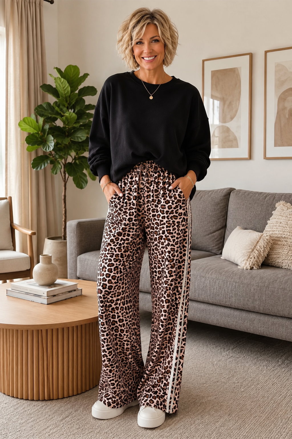 Sadie Leopard Pants