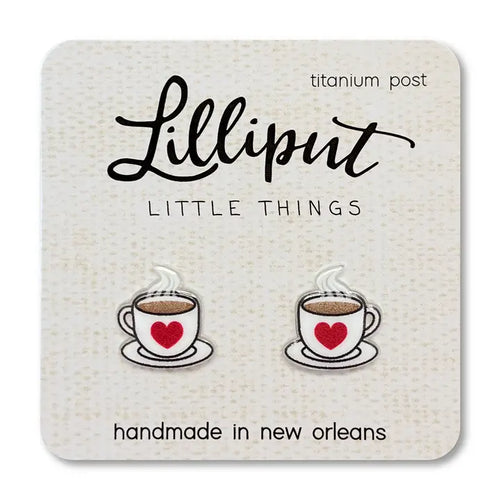 Lilliput Coffee Cup Earrings