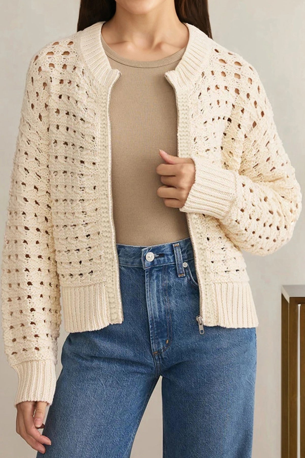Rudy Zippered Sweater