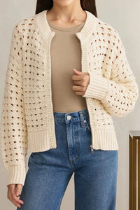 Rudy Zippered Sweater
