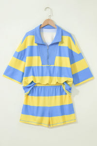 Miller Striped Short Set