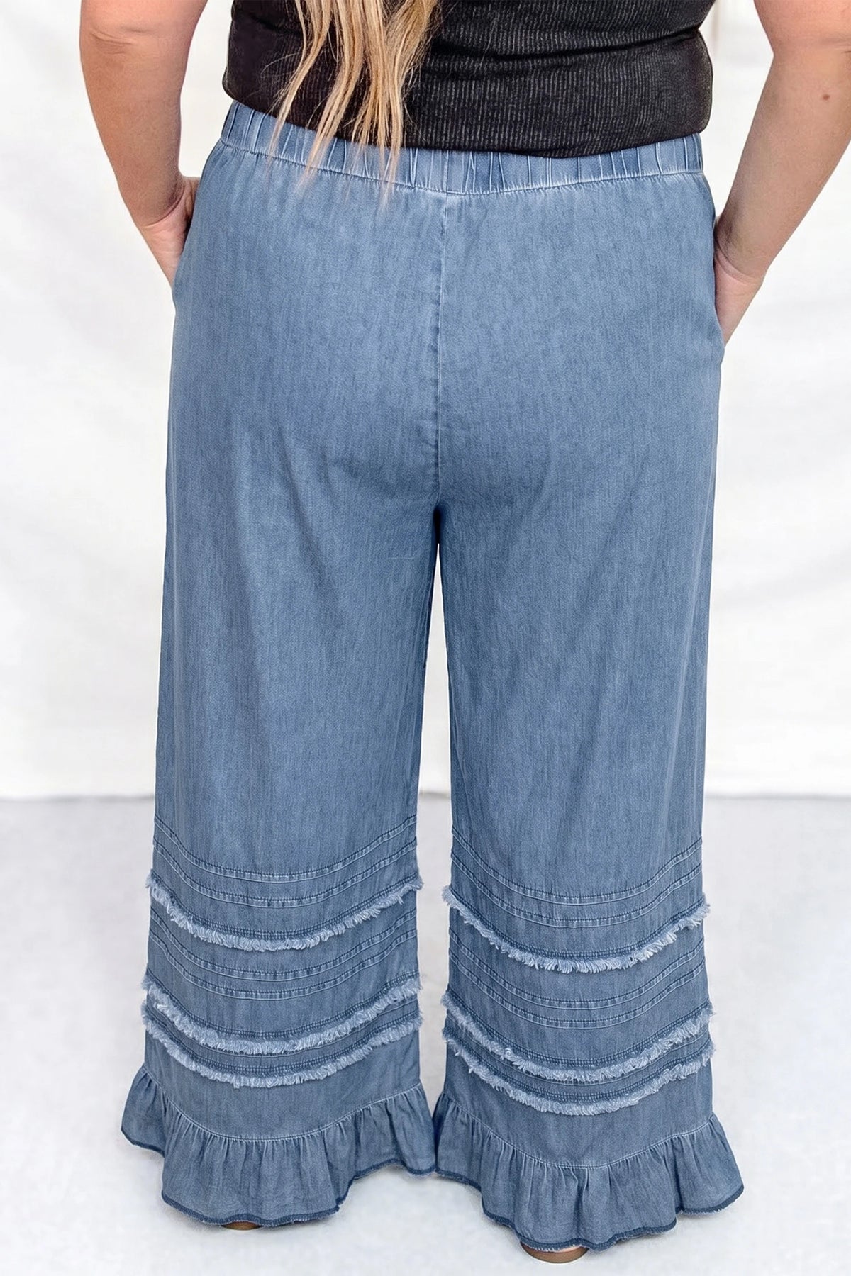 Azalia Denim Pants Curvy
