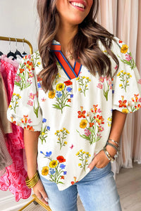 Priscilla Floral Top