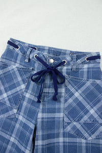 Audra Plaid Jeans