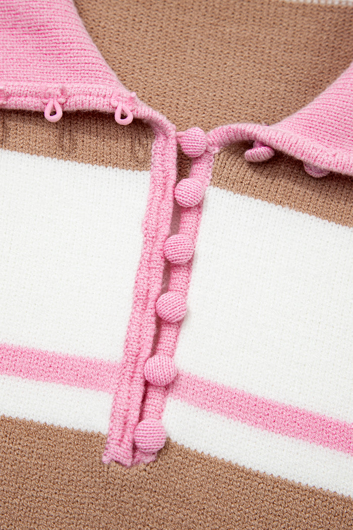 Coretta Striped Sweater Curvy