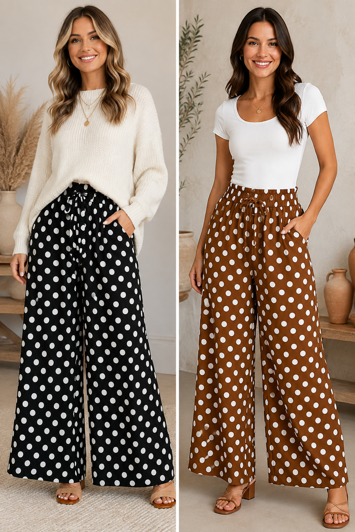 Addison Polka Dot Trousers