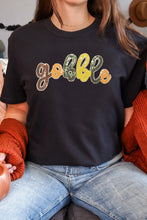 Gobble Sequin Letters Tee