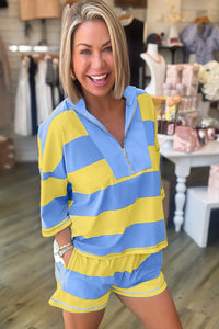 Miller Striped Short Set
