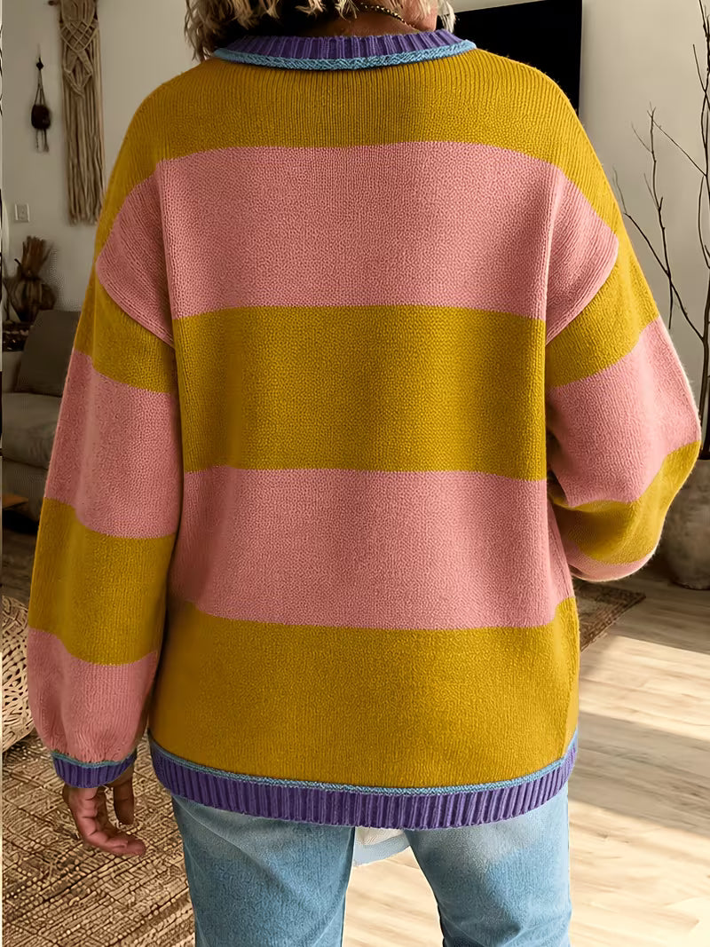 Adalee Striped Sweater