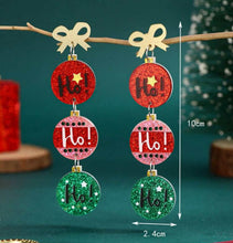 "HO HO HO" Earrings