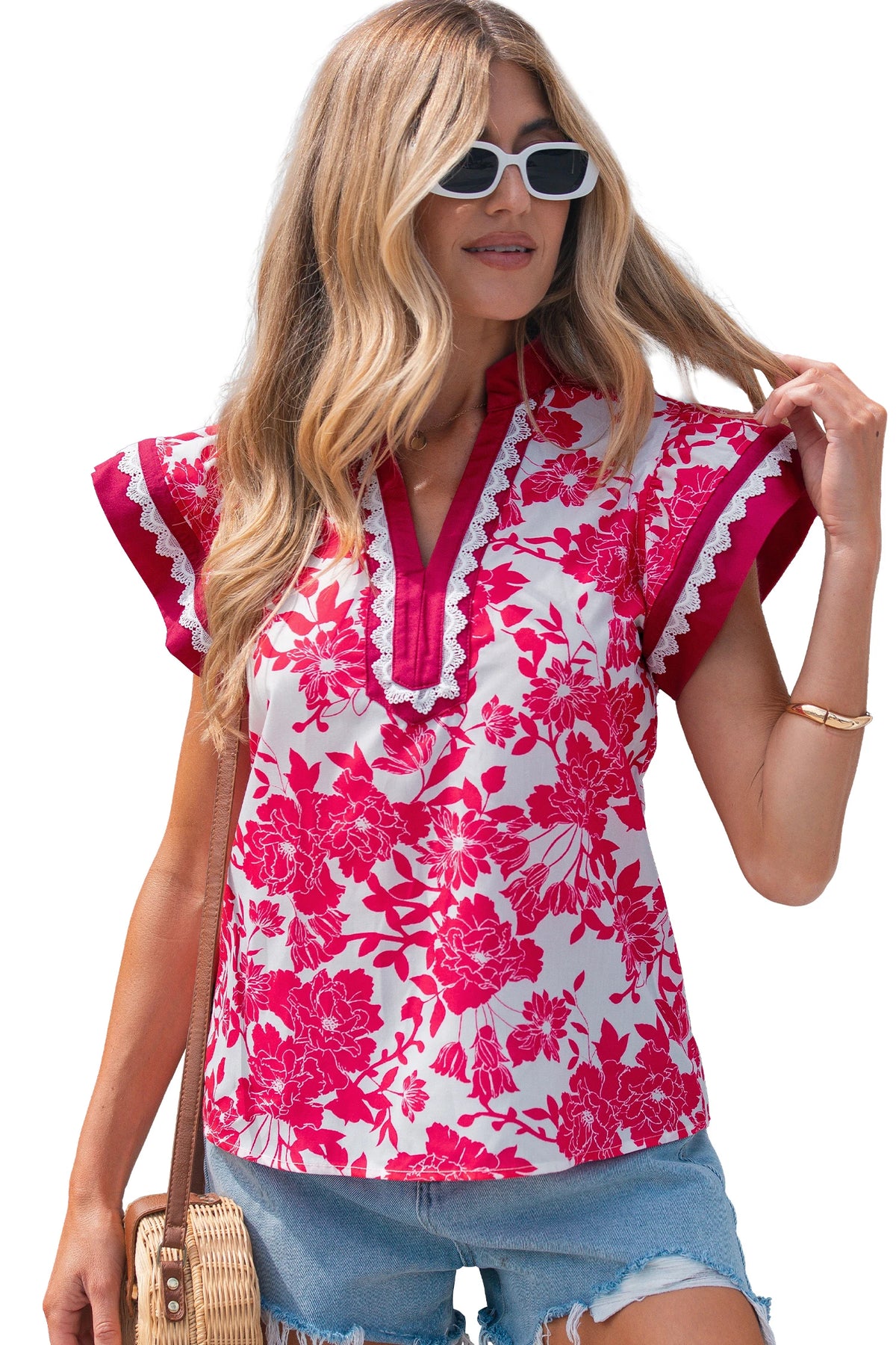 Mercy Floral Top