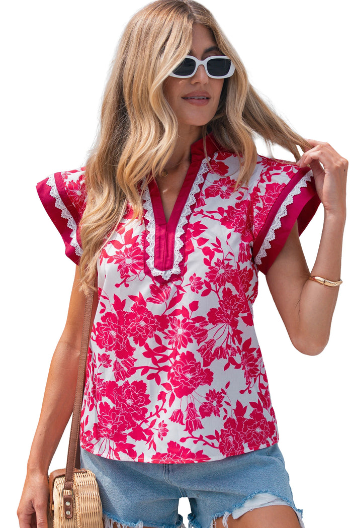Mercy Floral Top