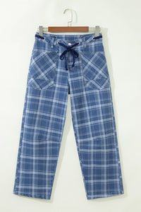 Audra Plaid Jeans