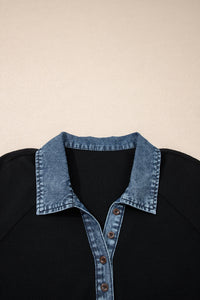 Paige Denim Trim Top Curvy