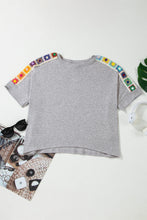 Mavie Crochet Detail Tee