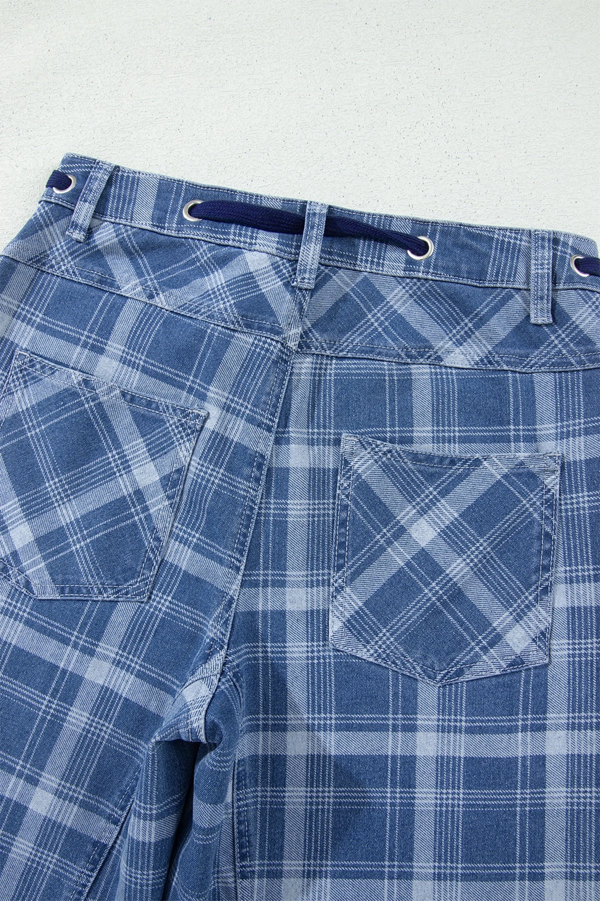 Audra Plaid Jeans