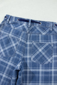Audra Plaid Jeans