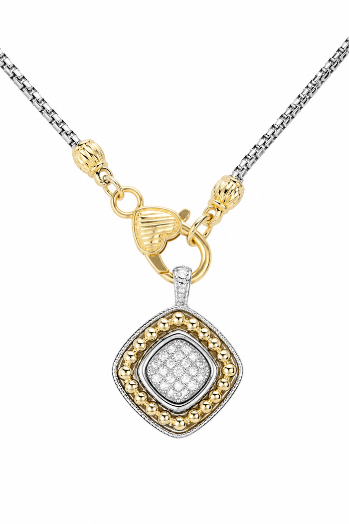 Solana Square Necklace