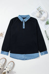 Blanche Layered Look Top Curvy
