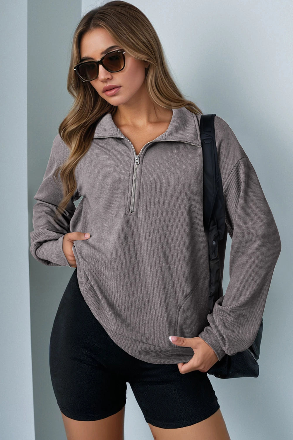 Elaia Half Zip Top