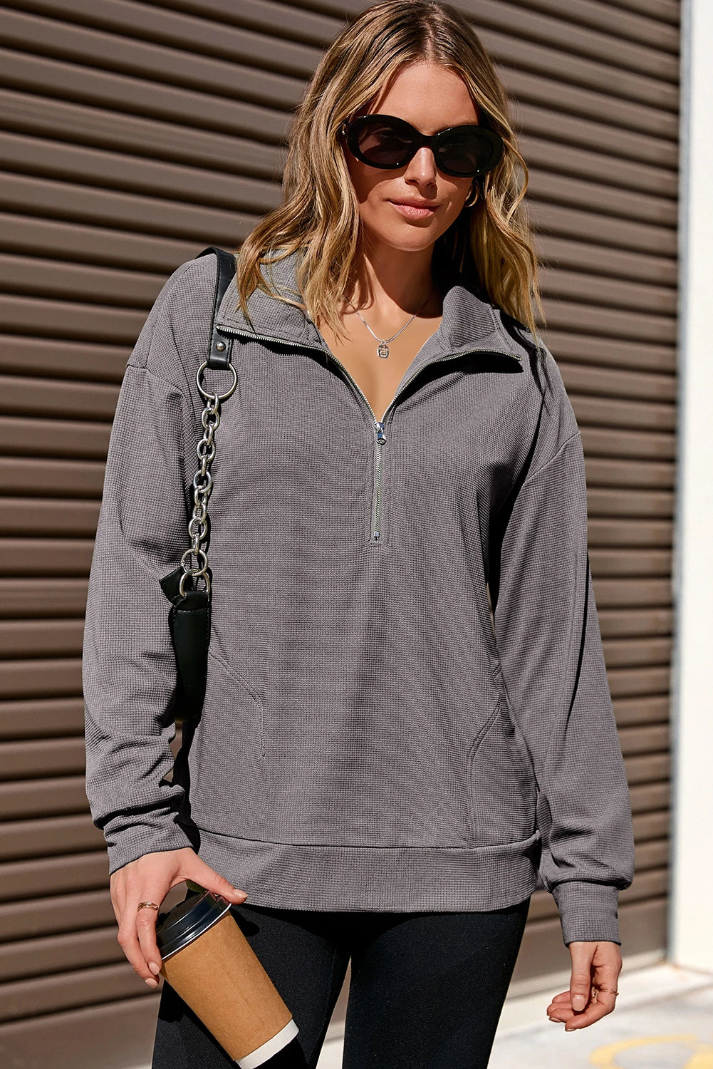 Elaia Half Zip Top