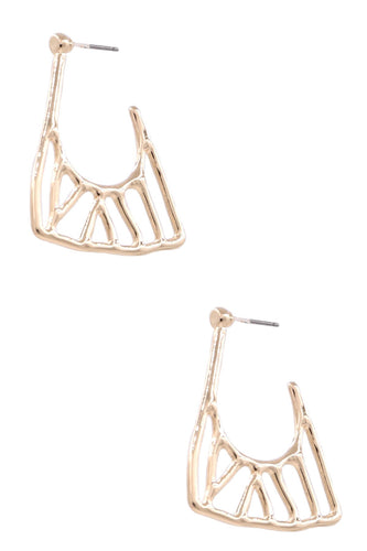 Della Triangle Earrings