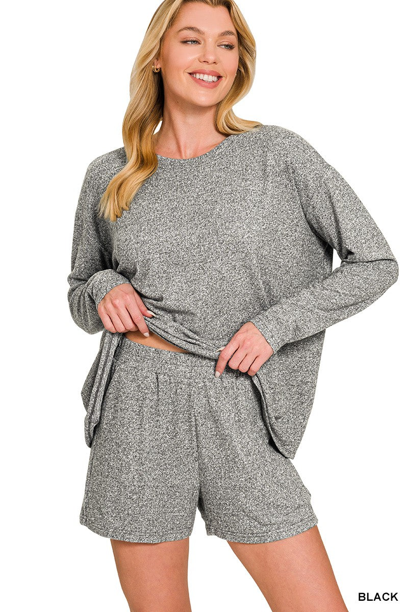 Anniston Long Sleeve Short Set