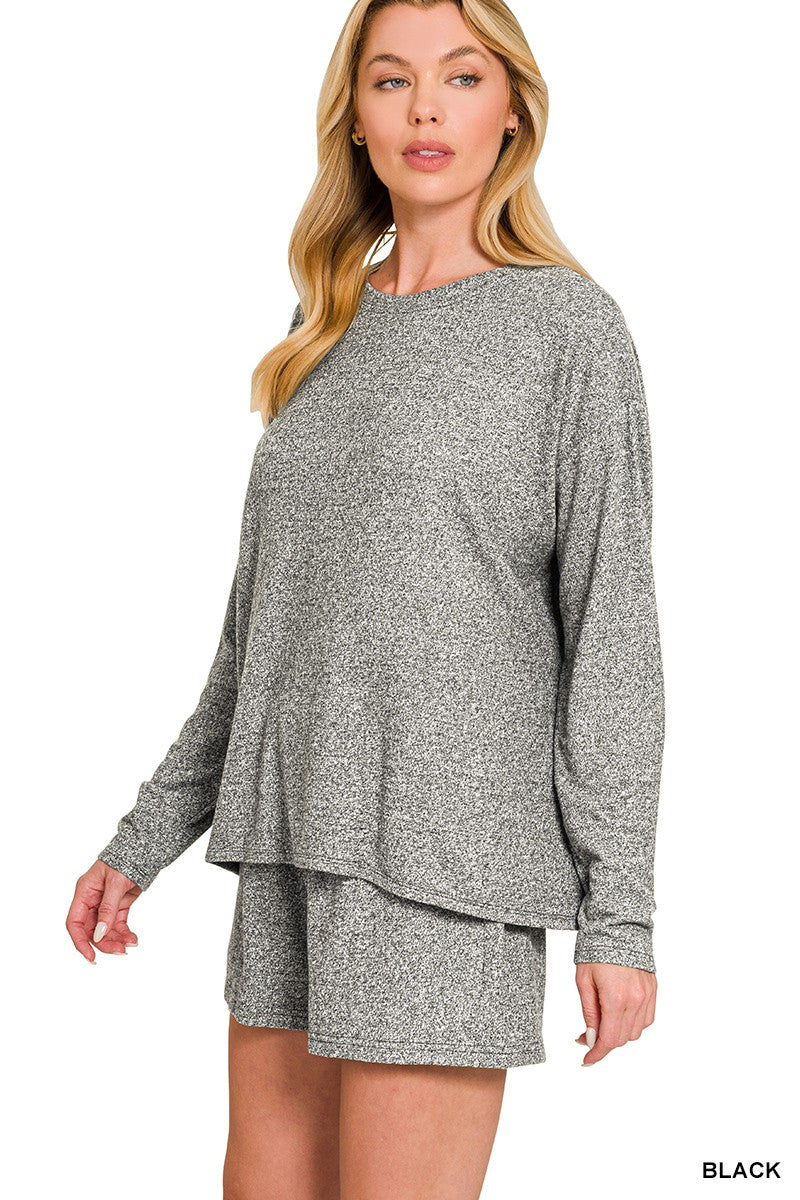 Anniston Long Sleeve Short Set