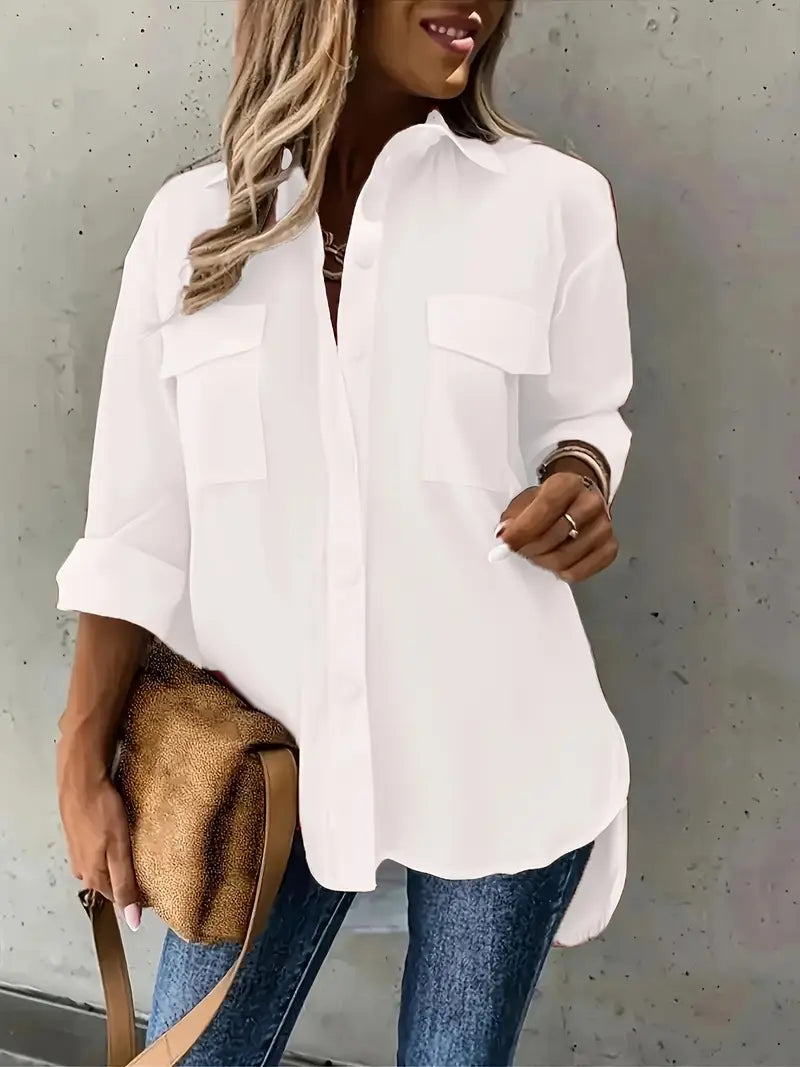 Avaline Button Down Blouse