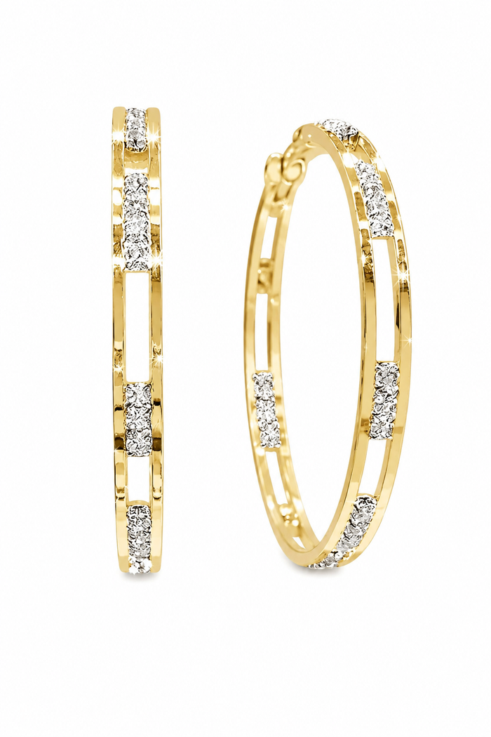 Sunniva Vintage Hoop Earrings