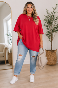 Liza Oversized Tee Curvy