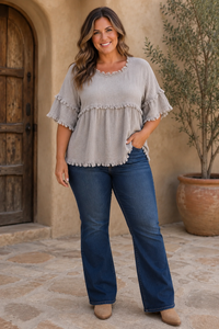 Everly Vintage Top Curvy