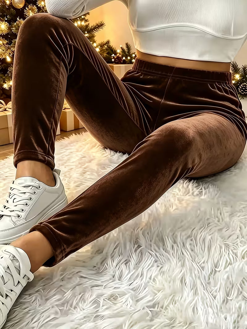 Abbot Velvet Leggings
