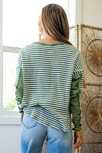 Claire Striped Thermal Top