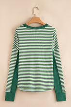 Claire Striped Thermal Top