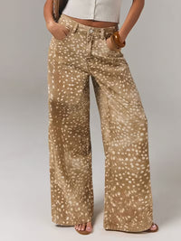 Hadley Deer Spotted Print Pants