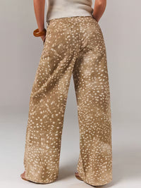 Hadley Deer Spotted Print Pants