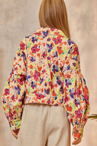 Cyrus Floral Print Jacket