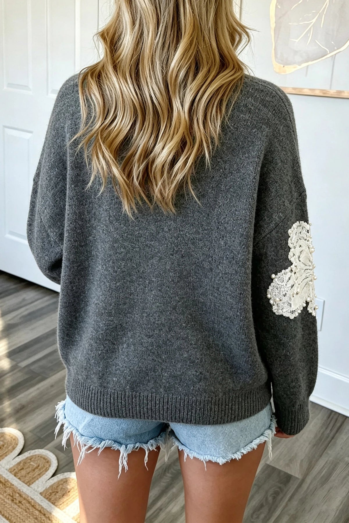 Dylan Beaded Sweater
