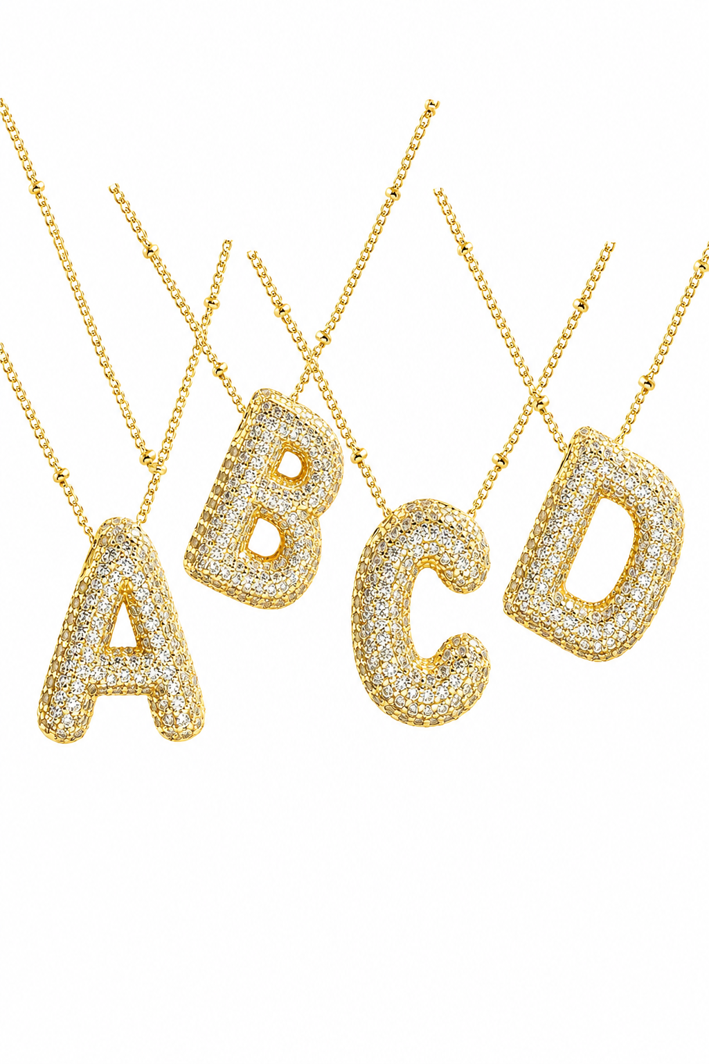 Initial Pendant Necklace