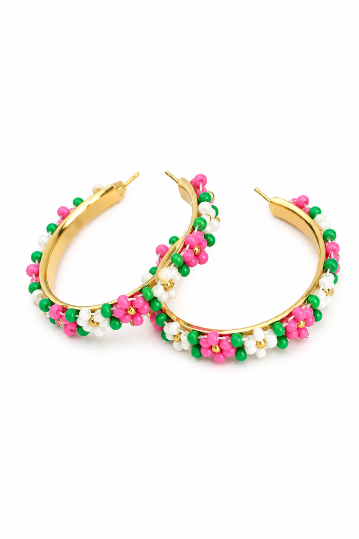 Evie Floral Earrings